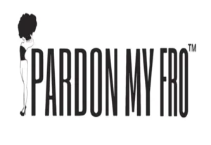Pardon my fro logo