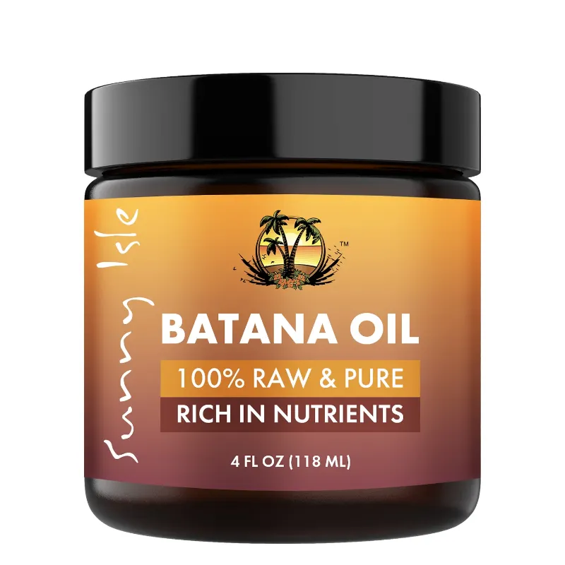 Sunny Isle 100% Raw And Pure Batana Oil 4Oz