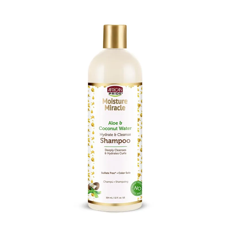 African Pride Moisture Miracle Aloe &Amp; Coconut Shampoo