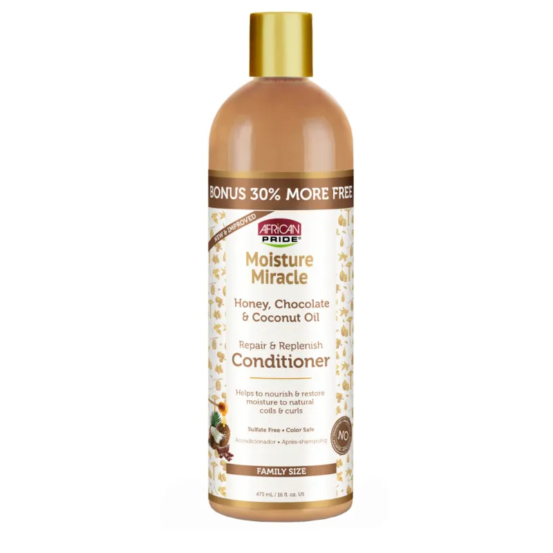 African Pride Moisture Miracle Honey Chocolate And Coconut Oil Conditioner