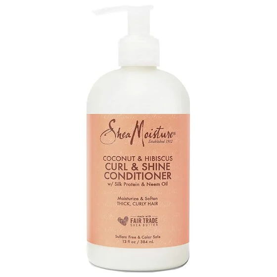 Shea Moisture Coconut And Hibiscus Curl And Shine Conditioner