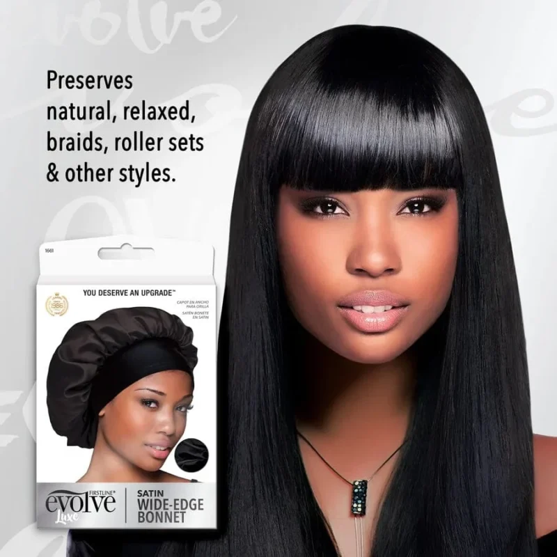 Evolve Satin Wide Edge Bonnet