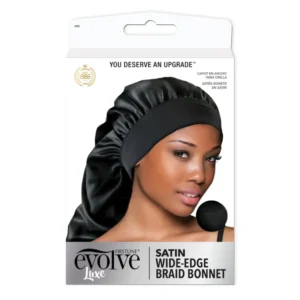 Evolve Wide Edge Braid Bonnet.