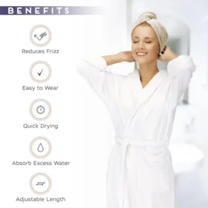 Microfiber Hair Towel Wrap