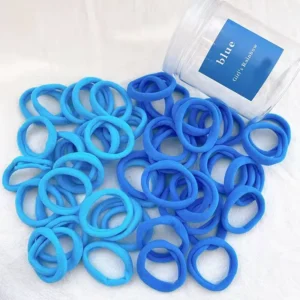 Ponytail Holder Hair Ties Blue
