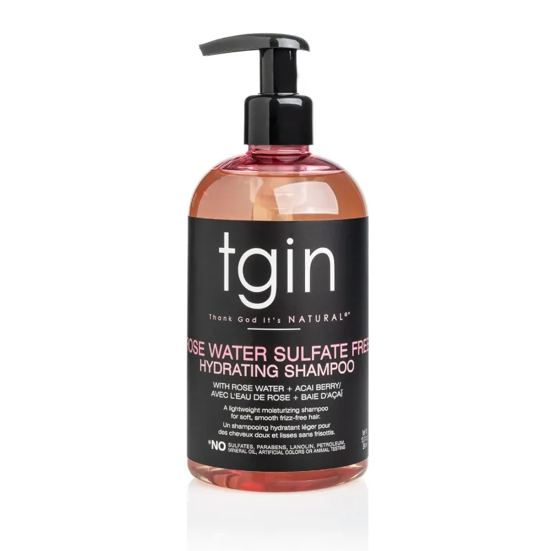 TGIN Rose Water Sulfate Free Hydrating Shampoo