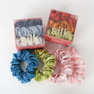 Silk Scrunchies