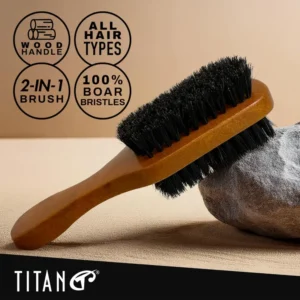 Titan Double Sided Wave Brush