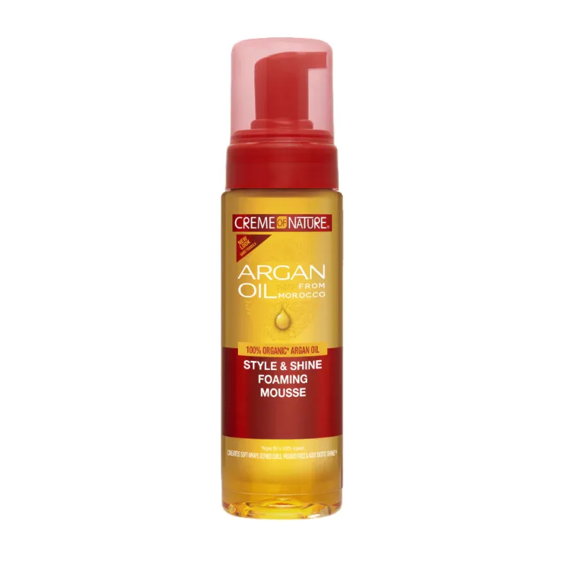 Creme Of Nature Argan Oil Foaming Mousse, Creme Of Nature Argan Oil Foaming Mousse,
