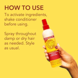 Creme of Nature, Argan Oil Leave In Conditioner,