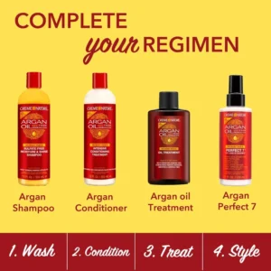 Creme of Nature, Argan Oil for Hair, Perfect 7-in-1 Leave-in Treatment