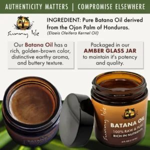 Sunny Isle 100% Raw and Pure Batana Oil 4oz