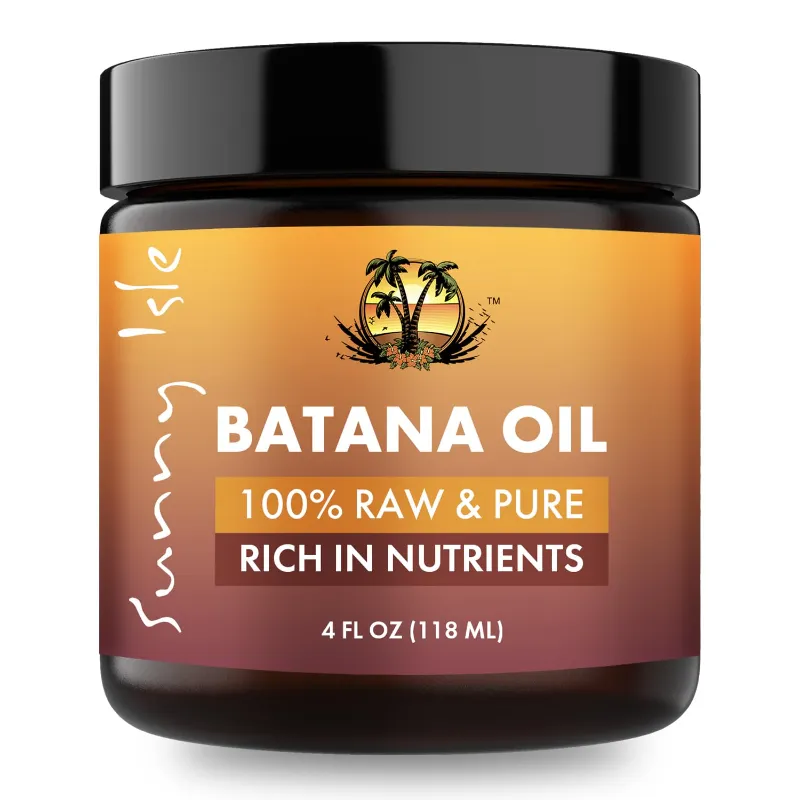 Sunny Isle 100% Raw And Pure Batana Oil 4Oz
