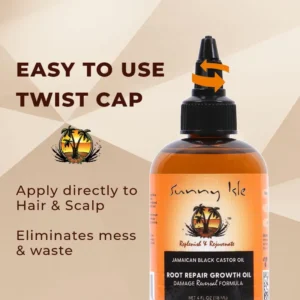 Sunny Isle Jamaican Black Castor Oil Root Repair Growth Oil