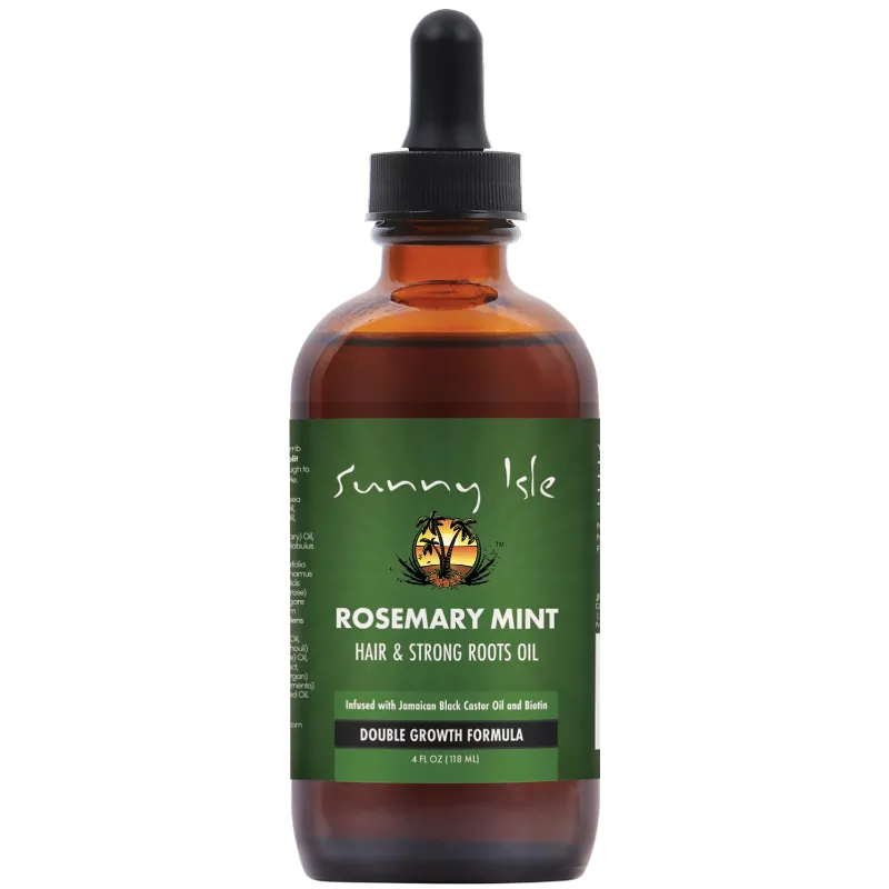 Sunny Isle Rosemary Mint Hair And Strong Roots Oil 4Oz