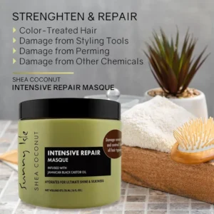 Sunny Isle Shea Coconut Intensive Repair Masque 16oz