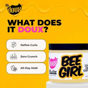 The Doux Bee Girl Honey Curl Custard