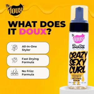 The Doux Curl Cream & Setting Mousse