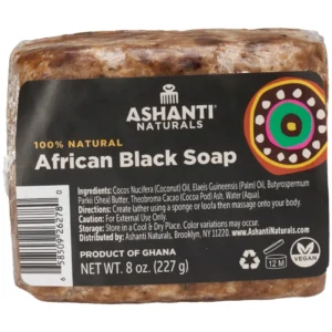 African Black Soap Bar