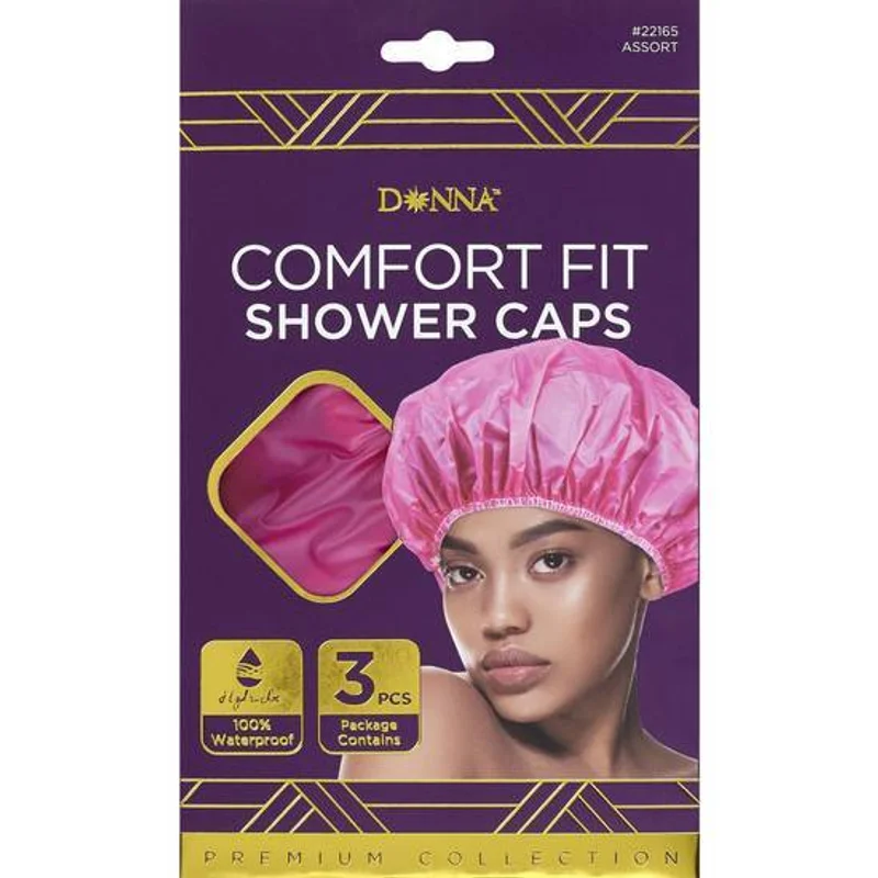 Donna Comfort Fit Shower Cap