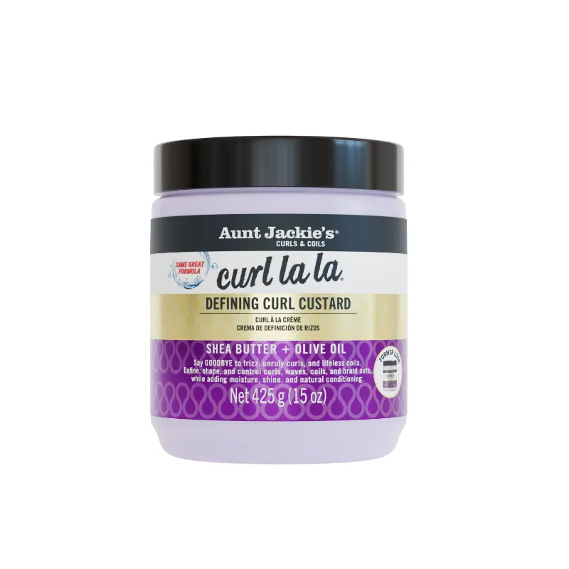 Aunt Jackie's Curls And Coils Curl La La Defining Curl Custard