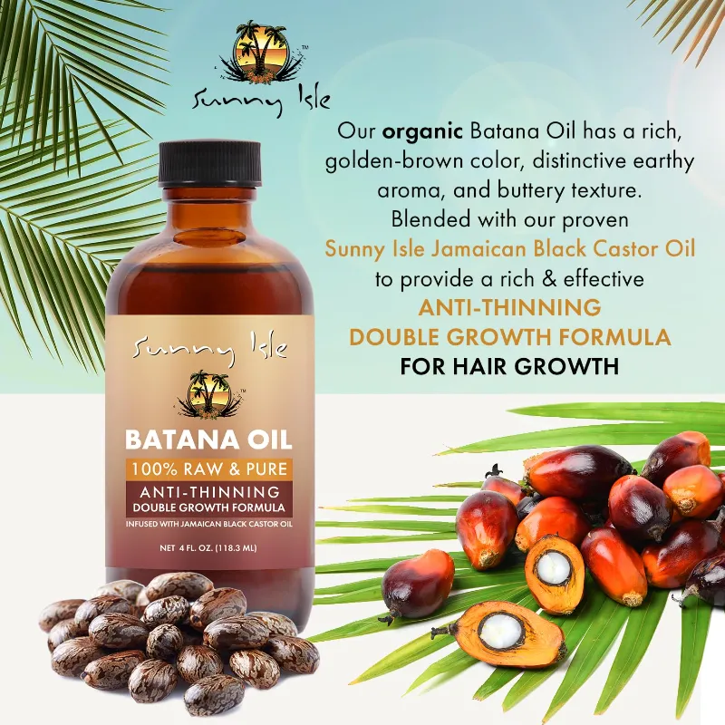 Shop Go Natural 52 Sunny Isle Batana Oil Infused With Jamaican Black Castor Oil 1