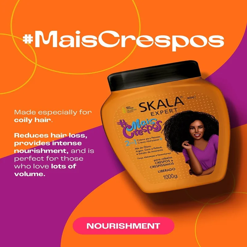 SKALA Mais Crespos Super Curly Hair Type 4ABC