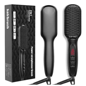 3 in 1 Power Straightener Brush