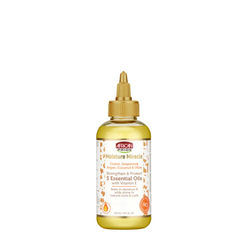 African Pride Moisture Miracle 5 Essential Hair Oils