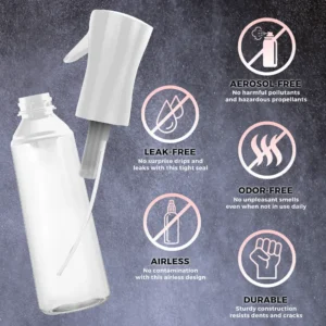 Fine Mist Hair Spray Bottle - Image 3