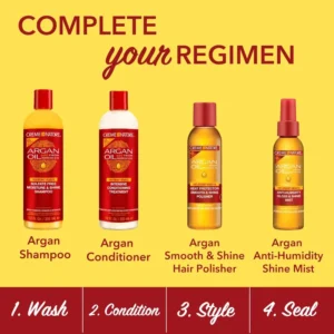 Creme of Nature, Argan Oil for Hair, Smooth & Shine Hair Polisher