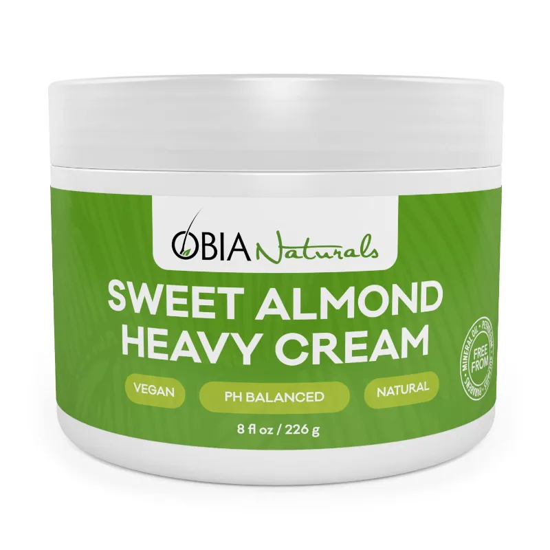 Obia Naturals Sweet Almond Heavy Cream Obia Naturals Sweet Almond Heavy Cream