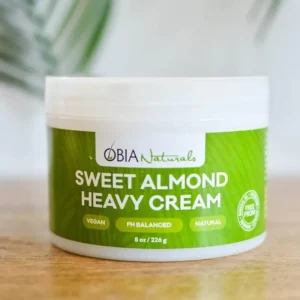 OBIA Naturals Sweet Almond Heavy Cream