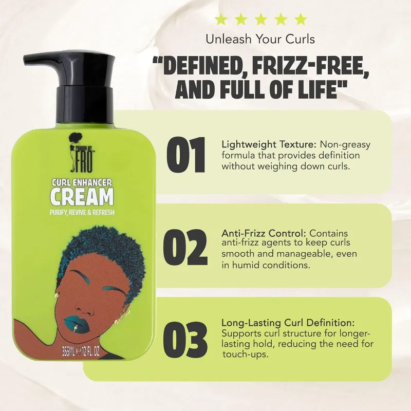Pardon My Fro Curl Enhancing Cream